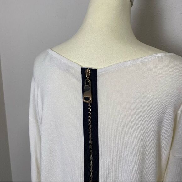 Soft Surroundings Margulies Tunic Sweater In Ivory Pearl Women's Size Small - Picture 6 of 14